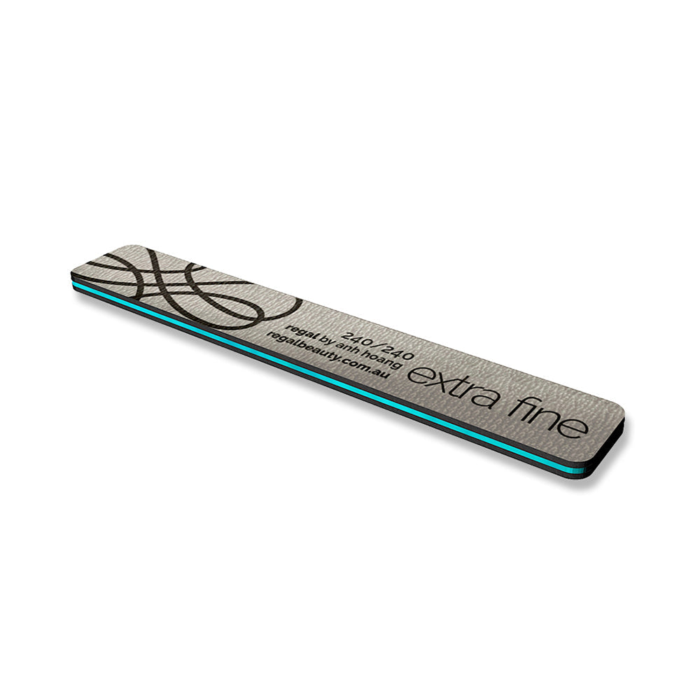 rectangle extra fine 240/240 nail file 1pc
