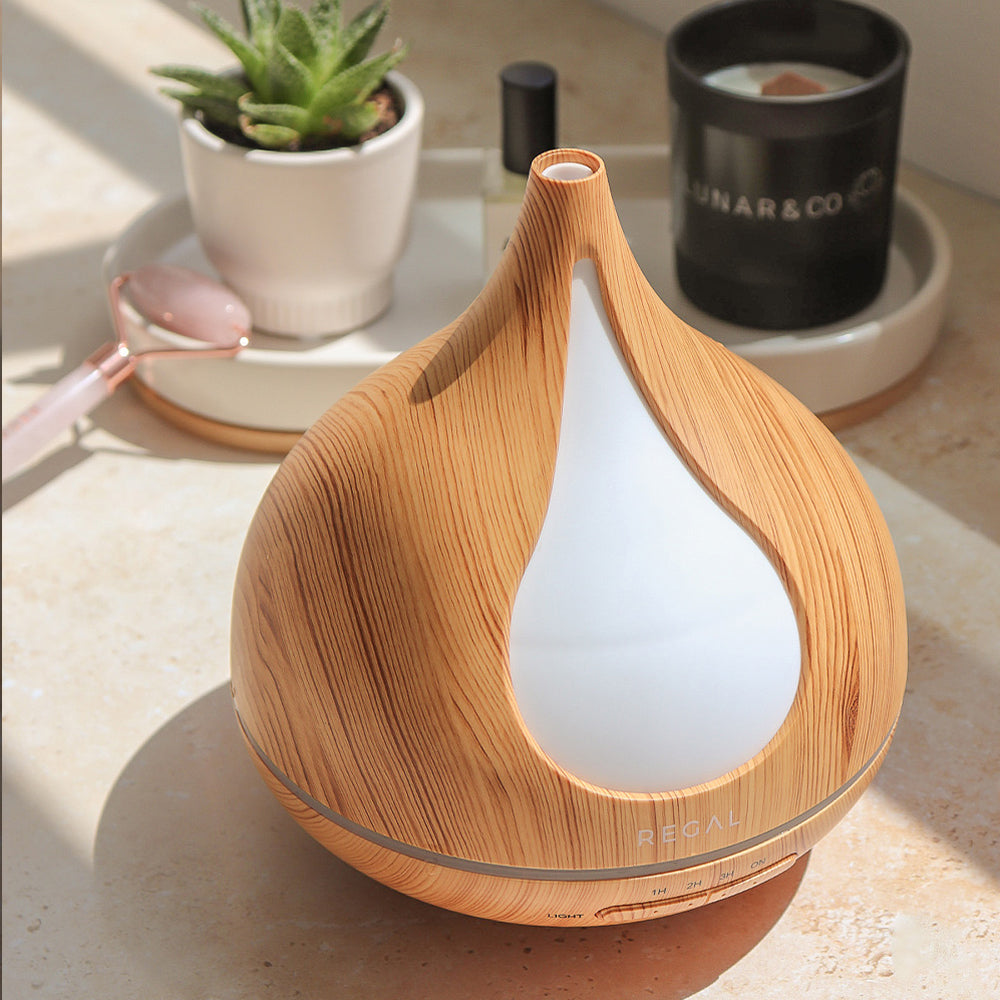 
                  
                    aroma essential oil diffuser - woodgrain
                  
                
